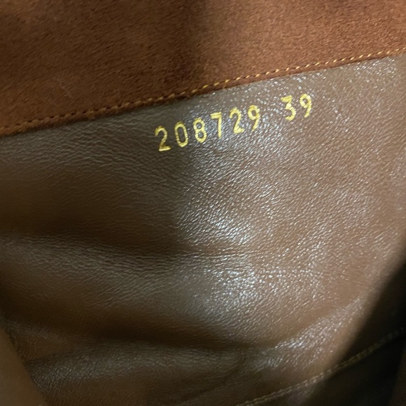 AUTHENTIC GUCCI brown booties - Picture 6 of 14